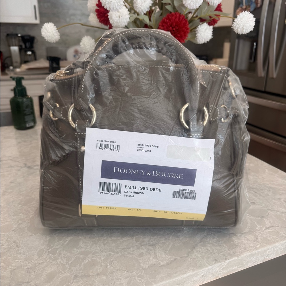 Dooney & Bourke Sorrento Satchel - Picture 12 of 13